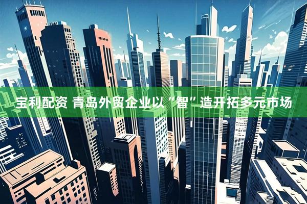 宝利配资 青岛外贸企业以“智”造开拓多元市场