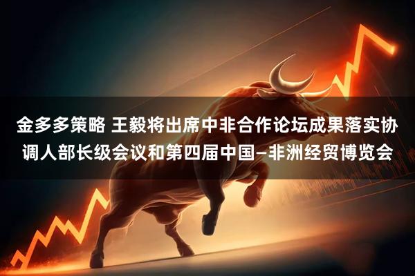 金多多策略 王毅将出席中非合作论坛成果落实协调人部长级会议和第四届中国—非洲经贸博览会